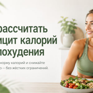 Как рассчитать дефицит калорий для похудения: формула, примеры и пошаговый алгоритм