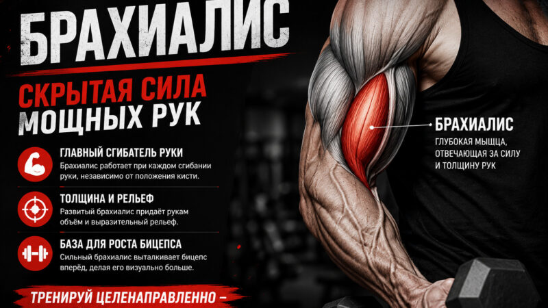 Брахиалис: анатомия, функции и лучшие упражнения для прокачки