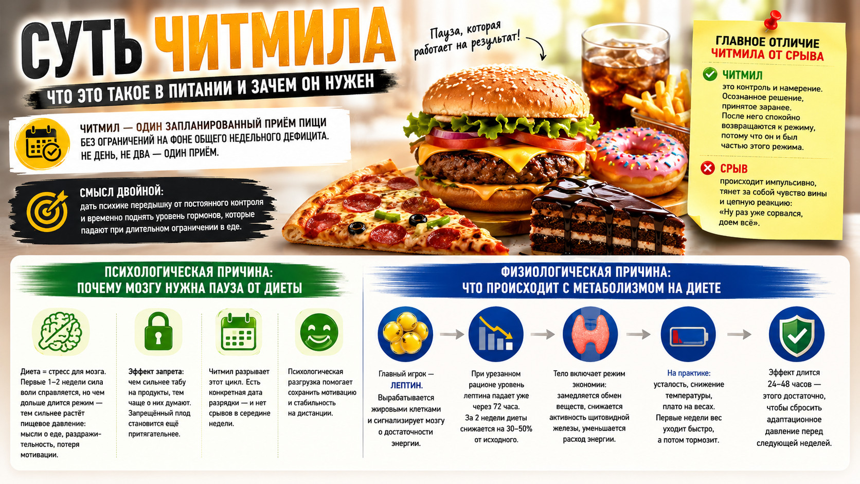 Суть читмила и его преимущества 