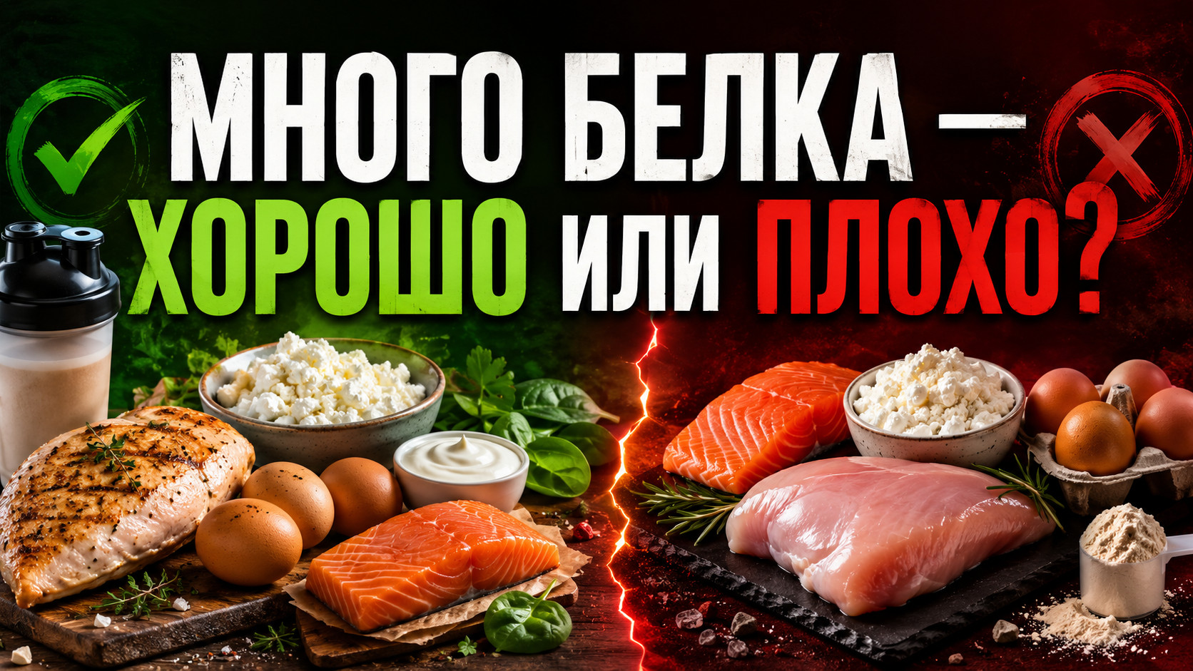 Много белка — хорошо или плохо