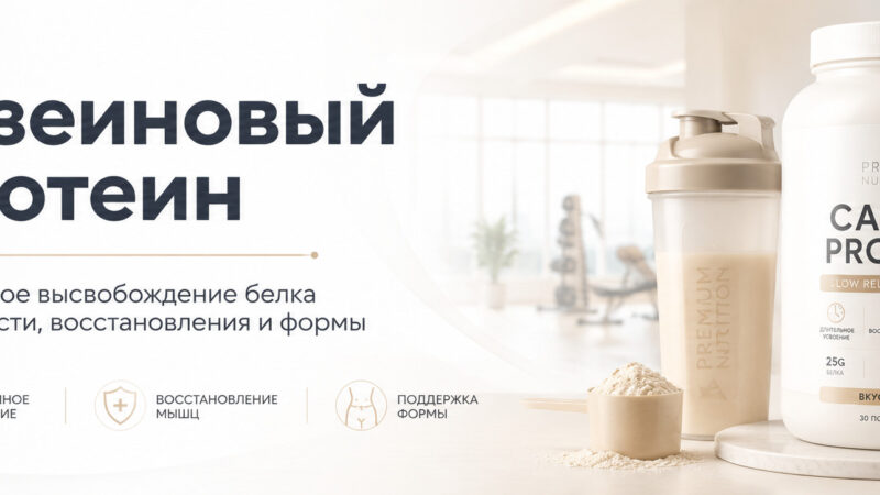 Казеиновый протеин: медленный белок для восстановления и не только