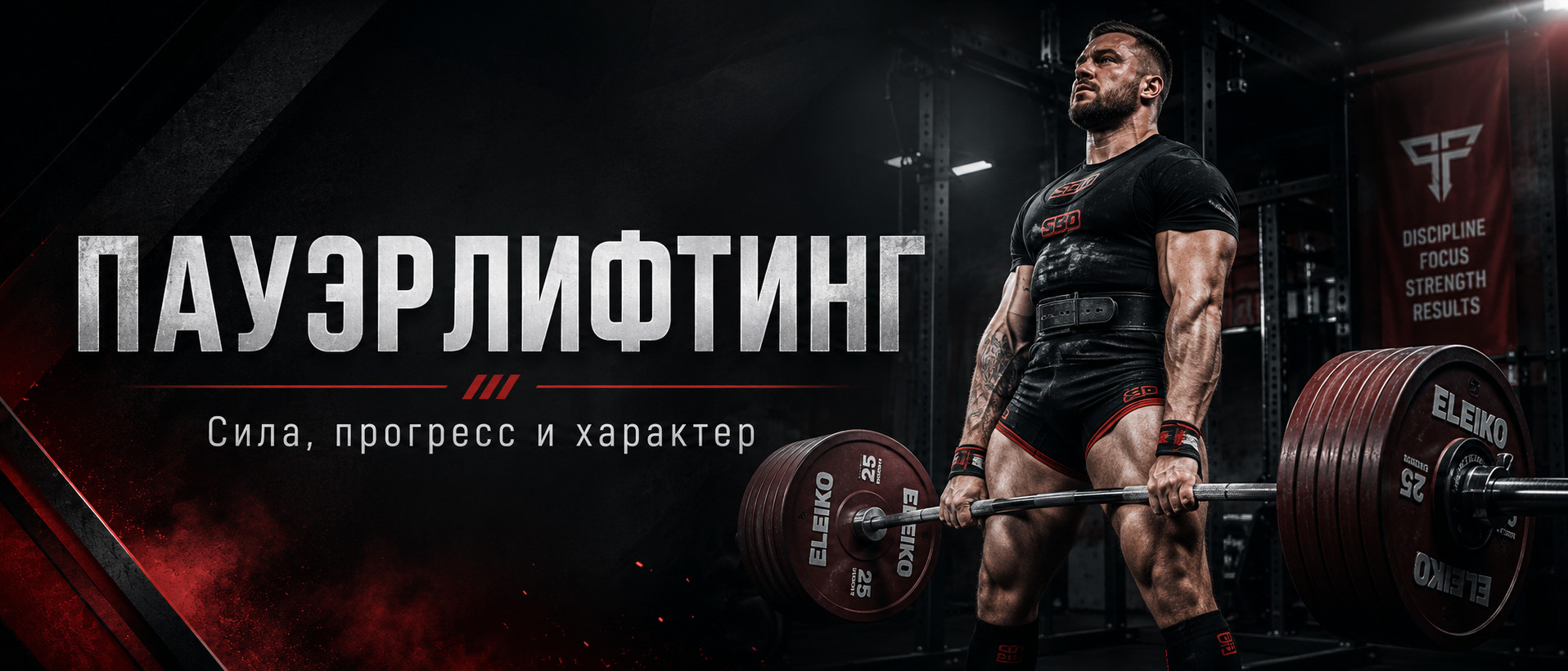Пауэрлифтинг. Сила, прогресс и характер.
