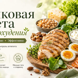 Белковая диета для похудения: продукты, меню на неделю и простые рецепты
